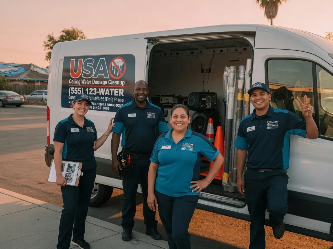 Ceiling Water Damage Restoration company in Millville, UT
