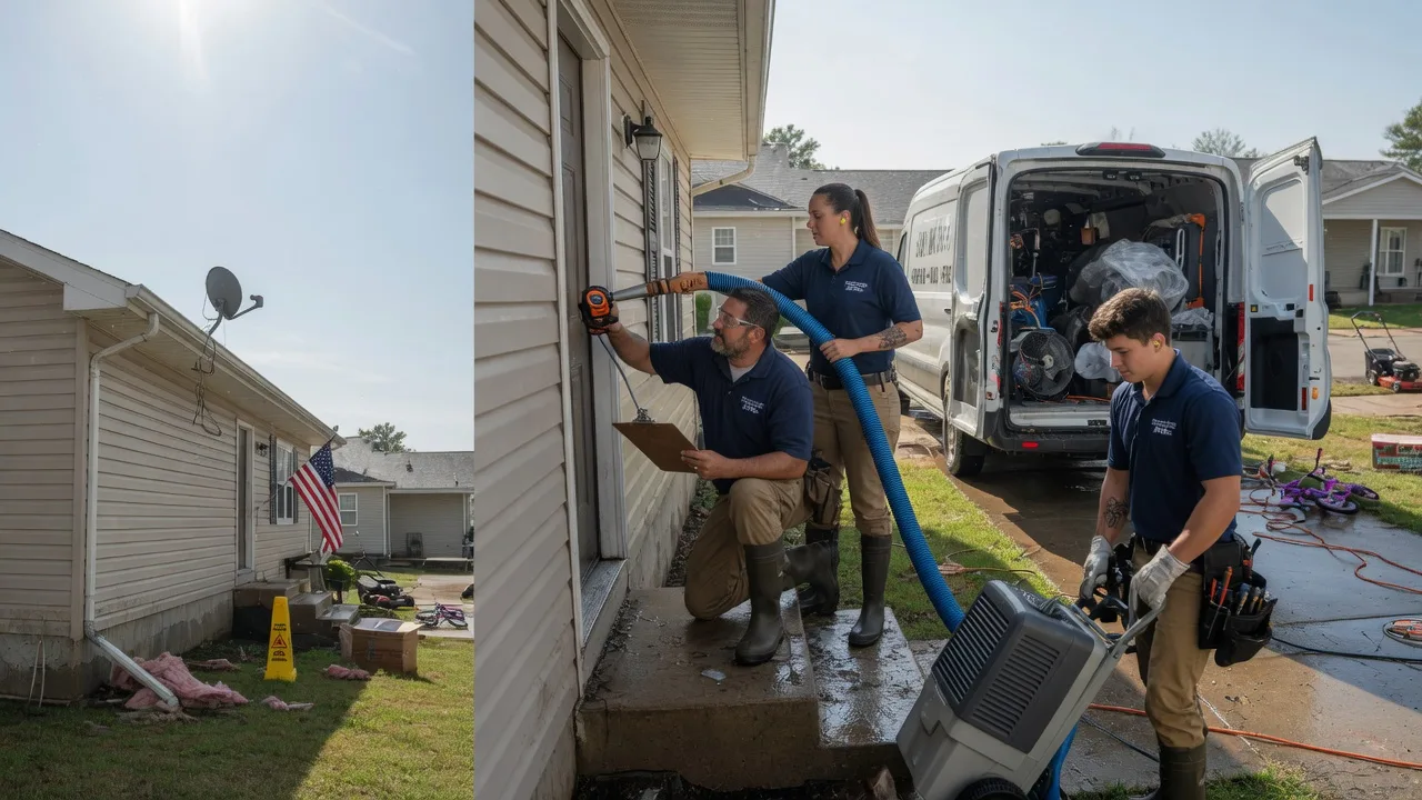Ceiling Water Damage Restoration in Millville, UT near me